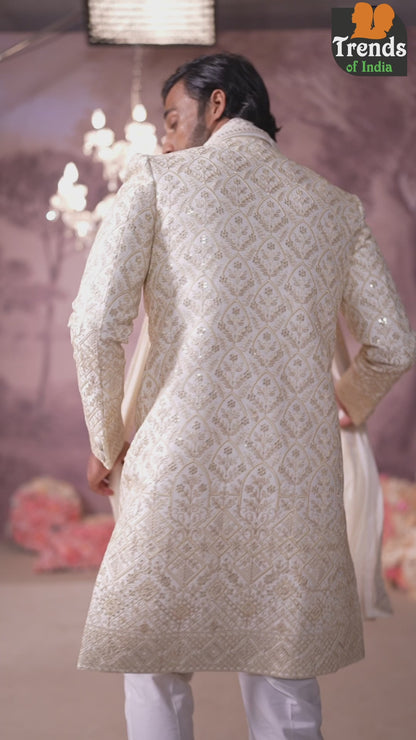 Sherwani - Gold